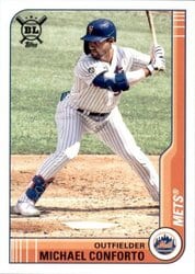 2021 Topps Big League Base Set Michael Conforto #49 card