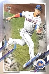 2021 Topps Chrome Ben Baller Edition Base Set Michael Conforto #213 card