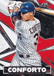 2021 Topps Fire Base Set Michael Conforto #131 card
