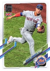 2021 Topps UK Edition Base Set Michael Conforto #117 card