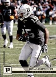 2018 Panini Base Set Michael Crabtree #29 card