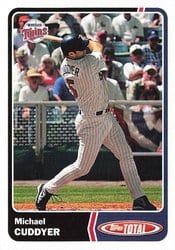 2003 Topps Total Base Set Michael Cuddyer #51 card