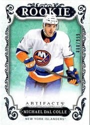 2018-19 Upper Deck Artifacts Base Set Michael Dal Colle #172 card