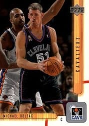 2001-02 Upper Deck Base Set Michael Doleac #255 card