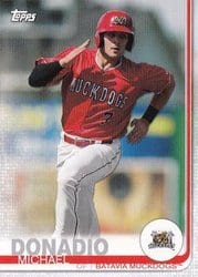 2019 Topps Pro Debut Base Set Michael Donadio #103 card
