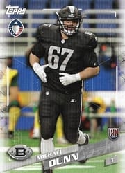 2019 Topps AAF Base Set Michael Dunn #19 card