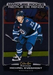 2022-23 O-Pee-Chee Platinum Base Set Michael Eyssimont #231 card