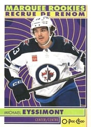 2022-23 O-Pee-Chee Retro Michael Eyssimont #587 card