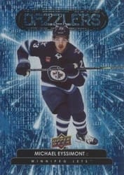 2022-23 Upper Deck Dazzlers Michael Eyssimont #DZ-150 card