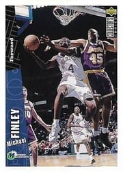 1996-97 Collector's Choice Base Set Michael Finley #404 card