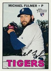 2016 Topps Heritage Base Set Michael Fulmer #648d card