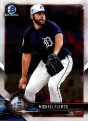 2018 Bowman Chrome Base Set Michael Fulmer #4 card