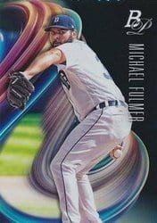 2018 Bowman Platinum Base Set Michael Fulmer #58 card