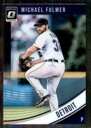 2018 Donruss Optic Base Set Michael Fulmer #92 card