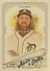 2018 Topps Allen & Ginter Base Set Michael Fulmer #104 card