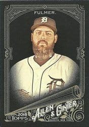 2018 Topps Allen & Ginter X Base Set Michael Fulmer #104 card