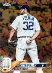 2018 Topps Chrome Base Set Michael Fulmer #176 card