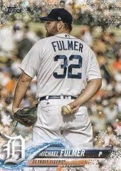 2018 Topps Holiday Base Set Michael Fulmer #HMW93 card
