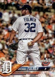 2018 Topps Opening Day Base Set Michael Fulmer #47 card