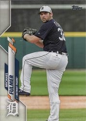 2020 Topps Update Base Set Michael Fulmer #U-67 card