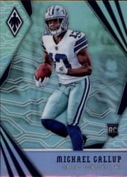 2018 Panini Phoenix Base Set Michael Gallup #126 card