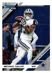 2019 Donruss Base Set Michael Gallup #80 card