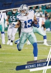 2020 Panini Prestige Base Set Michael Gallup #72 card