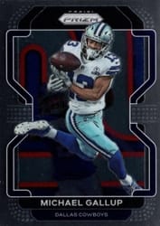 2021 Panini Prizm Base Set Michael Gallup #240 card