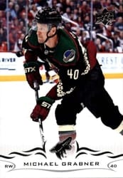 2018-19 Upper Deck Base Set Michael Grabner #263 card