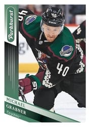 2019-20 Parkhurst Base Set Michael Grabner #88 card