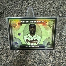 2023 Bowman Platinum New Money Autographs Michael Harris II. #NM-5 card