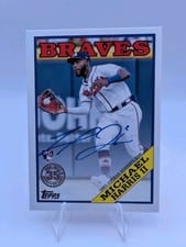 2023 Topps 1988 Topps Baseball Autographs (Series 1) Michael Harris II #88BA-MH card