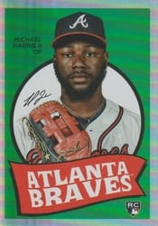 2023 Topps Archives 1969 Team History Foil Michael Harris II #69T-5 card