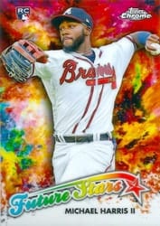 2023 Topps Chrome Future Stars Michael Harris II #FS-20 card