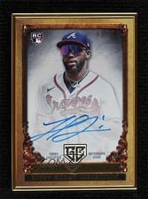 2023 Topps Gilded Collection Gallery of Gold Autographs Michael Harris II #GOG-MH card