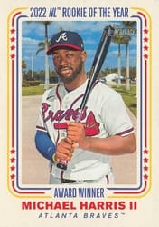 2023 Topps Heritage Award Winners Michael Harris II #AW-5 card