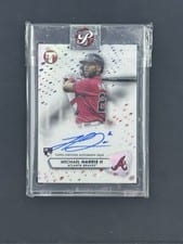 2023 Topps Pristine Autographs Michael Harris II #PA-MH card