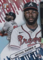 2023 Topps Pristine Fresh Faces Michael Harris II #FF-15 card