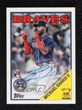 2023 Topps Update 1988 Topps Baseball Autographs Michael Harris II #88BAU-MH card