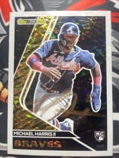 2023 Topps Update Black Gold Autographs Michael Harris II #BG-6 card