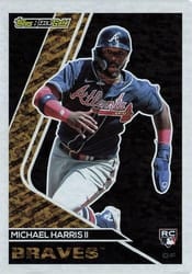 2023 Topps Update Black Gold Michael Harris II #BG-6 card