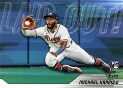 2023 Topps Update Laid Out Michael Harris II #LO-3 card