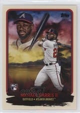 2023 Topps x Bob Ross: The Joy of Baseball Budding Talents Michael Harris II #BT-14 card