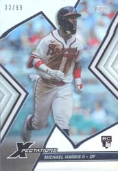 2023 Topps Xpectations Base Set Michael Harris II #17 card