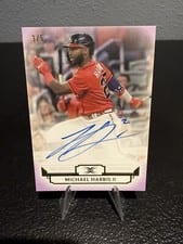 2024 Topps Definitive Collection Defining Images Autographs Michael Harris II #DAAC-MH card