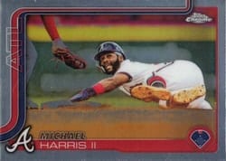 2025 Topps Chrome Base Set Michael Harris II #230 card