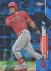 2020 Topps Chrome Update Sapphire Edition Base Set Michael Hermosillo #U-103 card