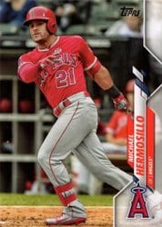 2020 Topps Update Base Set Michael Hermosillo #U-103 card