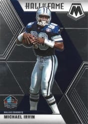 2020 Panini Mosaic Base Set Michael Irvin #289 card