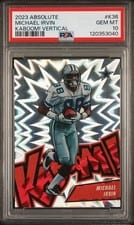 2023 Panini Absolute Kaboom - Vertical Michael Irvin #K36 card